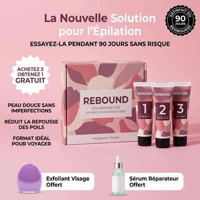 Kit Dépilation 3 Étapes